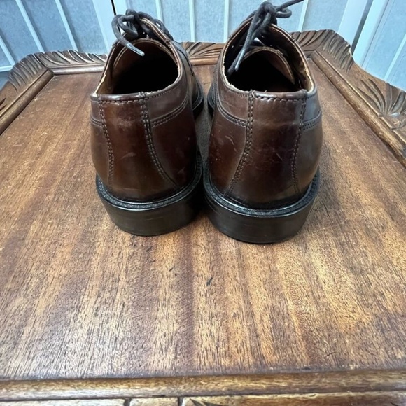 Bostonian ,Men’s Dress Shoes, Brown, Sz 8, Laces, Leather, Made in Italy.!